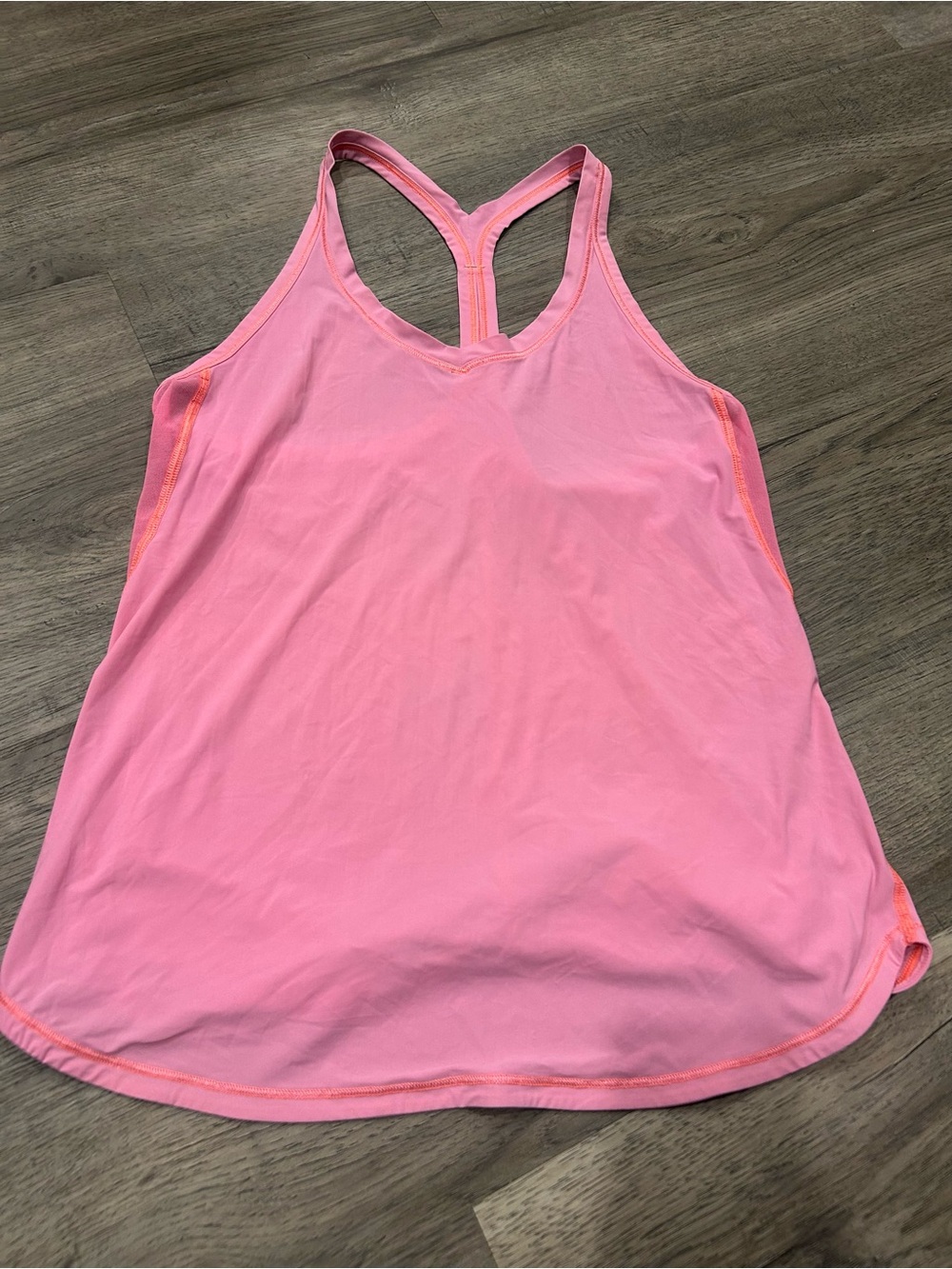 lululemon athletica Coral Pink Racerback Tank
